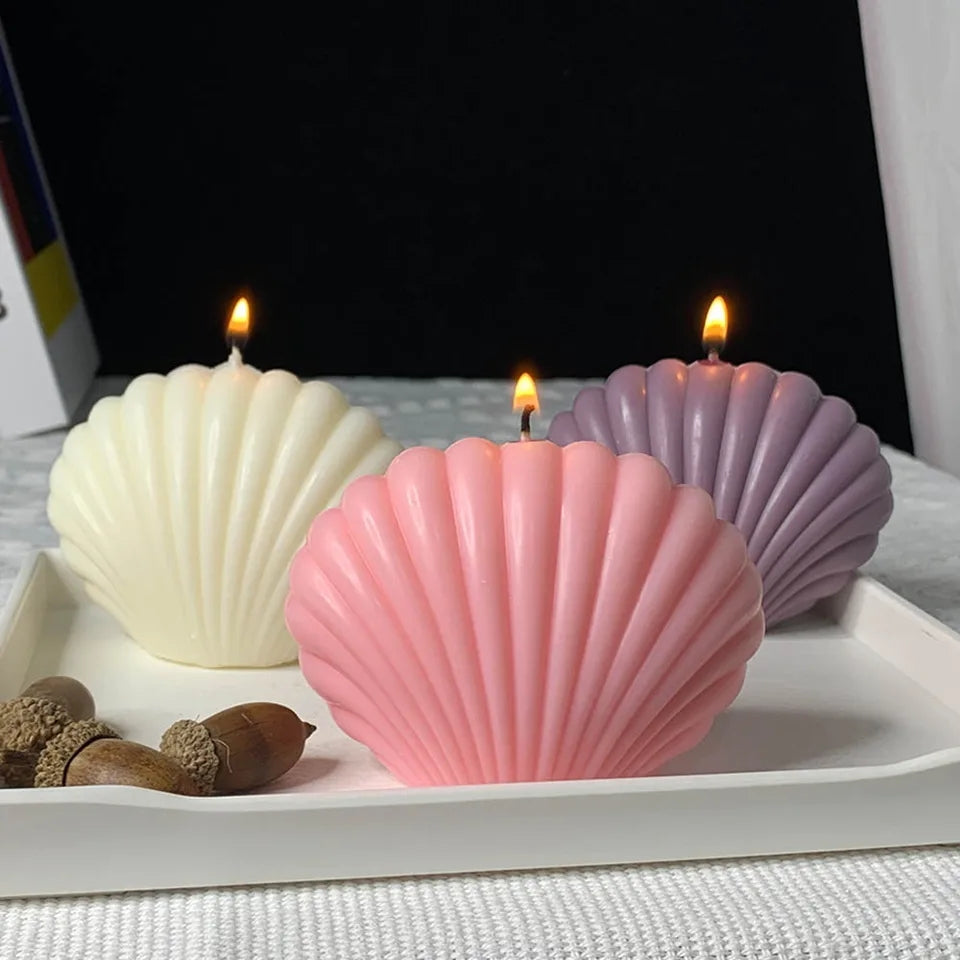 Sea Shell Soy Wax Scented Candle 100g (Large)