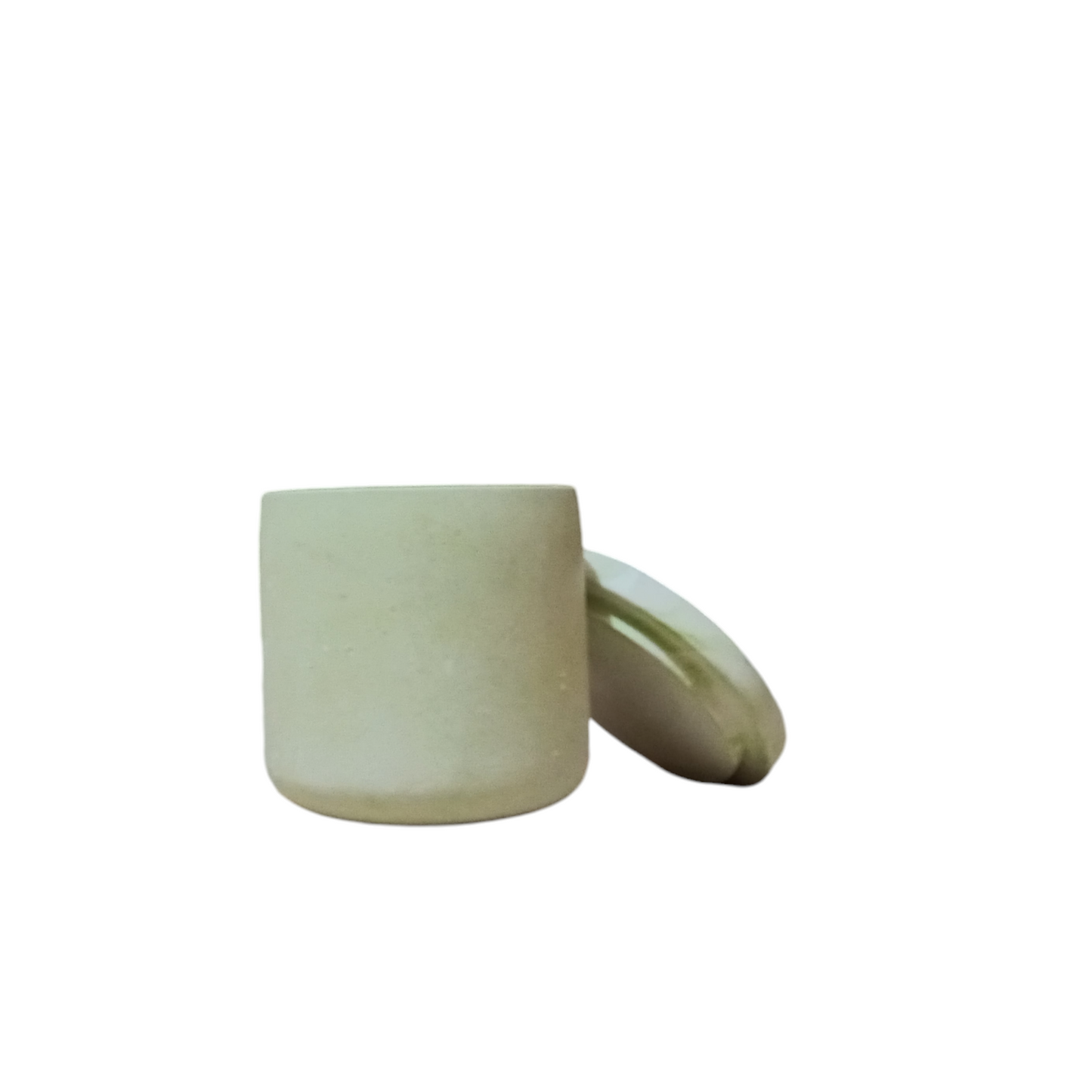 Plain Round Soy Scented Candle Jar | Ceramic Jar | 4 oz